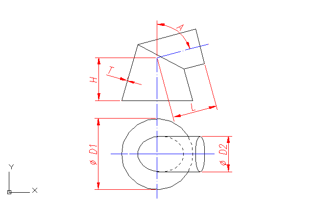 Pattern: elbow - cone - to - cylinder