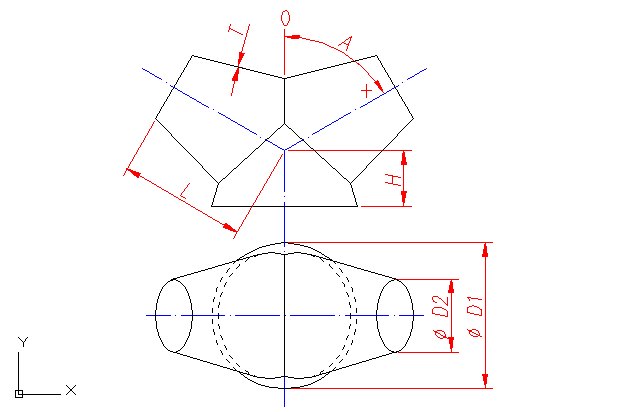Pattern: Y - two - cone
